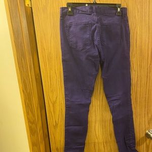 Banana republic purple jeans